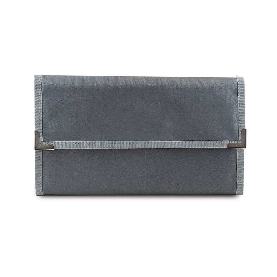 Pasta Pequena Mostruário para Joias - 27x42,5 cm. Dunny Grafite - Suede Cinza