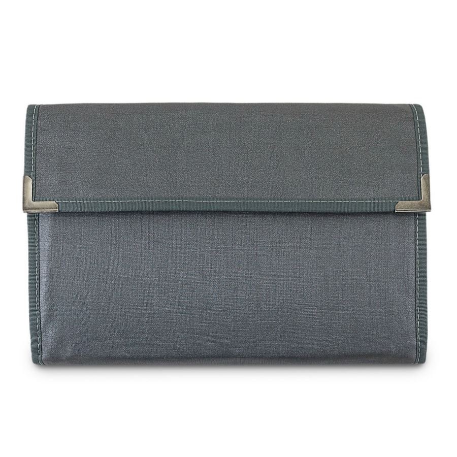 Pasta Grande Mostruário para Joias - 27x69 cm. Dunny Grafite - Suede Marrom