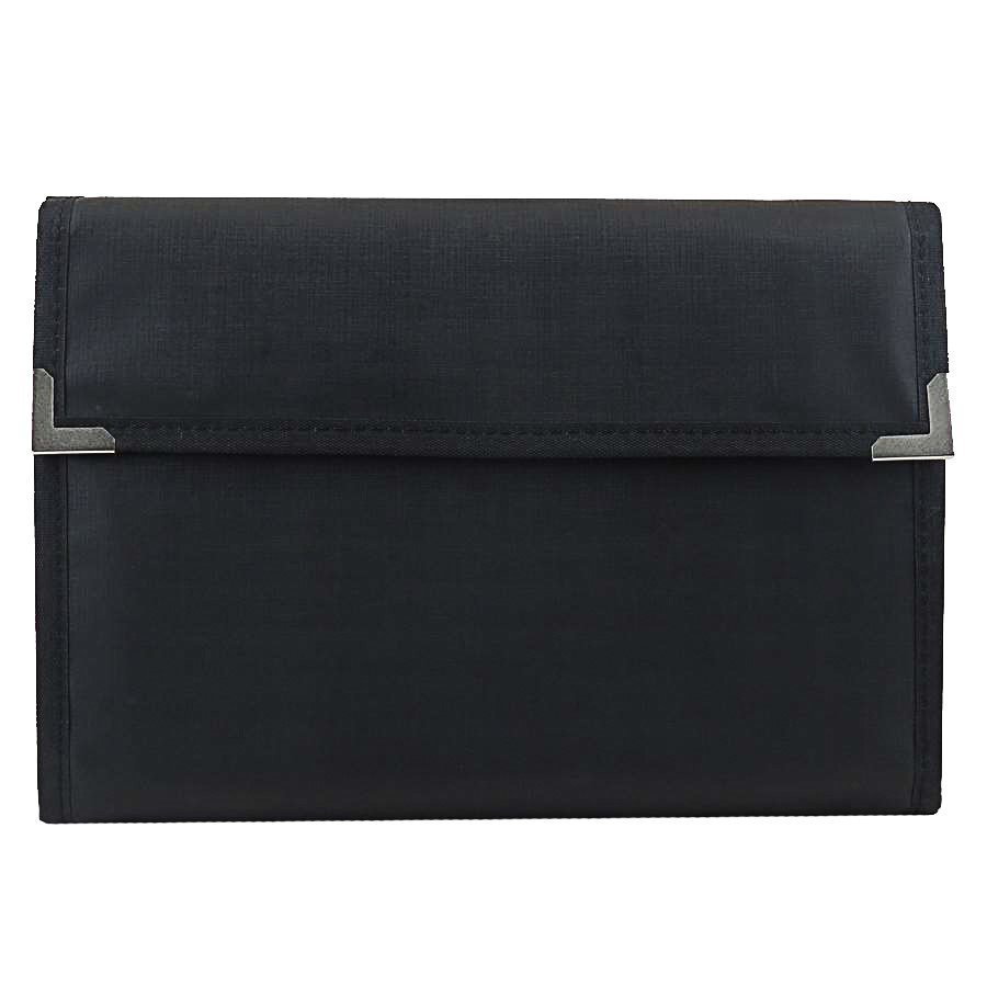 Pasta Grande Mostruário para Joias - 27x69 cm. Dunny Preto - Suede Marrom