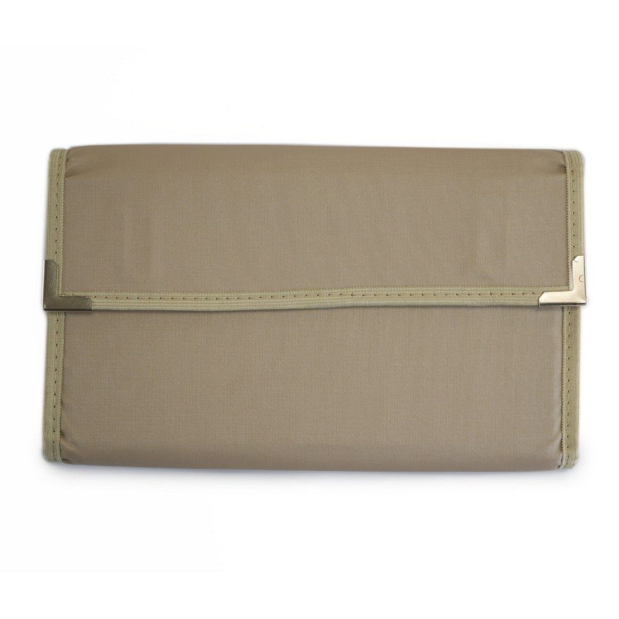 Pasta Média Expositora para Correntes - 27x60 cm. Dunny Champagne - Suede Bege