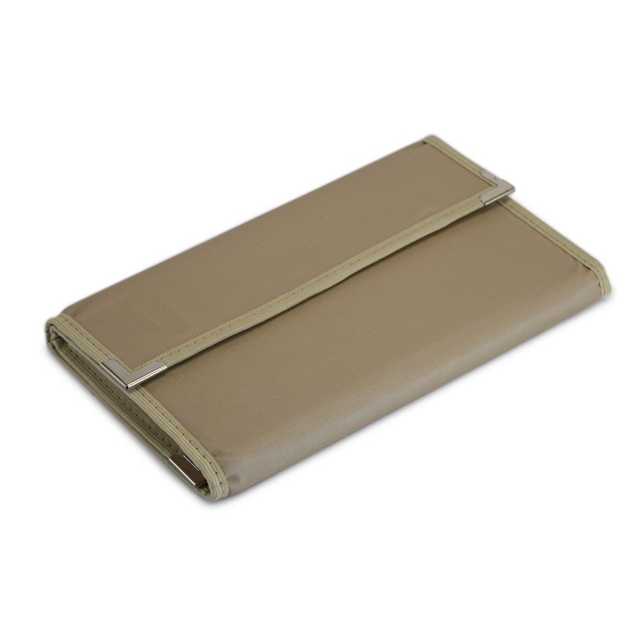 Pasta Média Expositora para Correntes - 27x60 cm. Dunny Champagne - Suede Bege