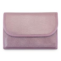 Pasta Média PRIME 1A2B 25x50 cm Reptil Rosê Metalizado - Suede Rosê