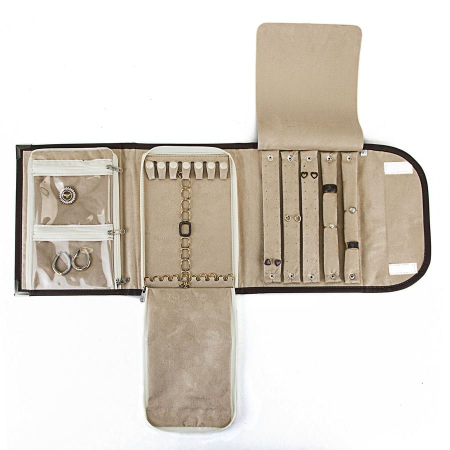 Pasta Grande PRIME 2A3B 25x68 cm Dunny Coffe - Suede Bege