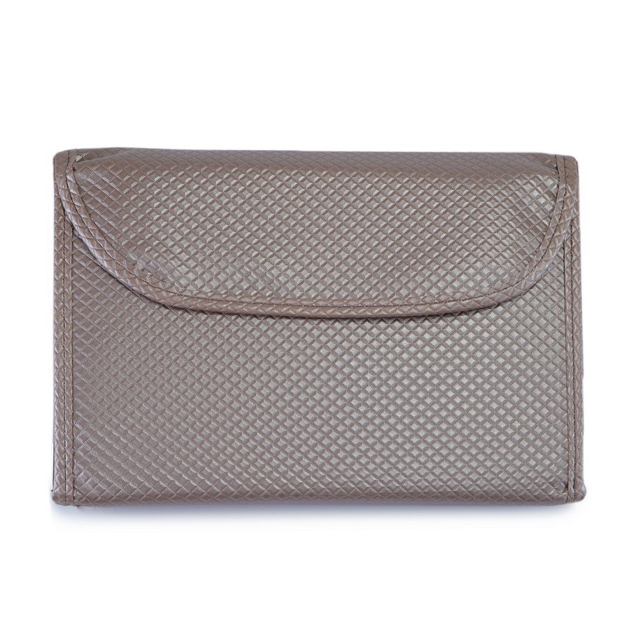 Pasta Grande PRIME 2A3B 25x68 cm Rodes Capuccino Metalizado - Suede Marrom