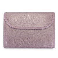 Pasta Grande PRIME 2A3B 25x68 cm Reptil Rosê Metalizado - Suede Rosê