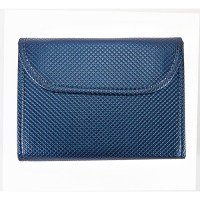 Pasta Grande PRIME 2A3B 25x68 cm Rodes Azul Marinho Metalizado - Suede Bege