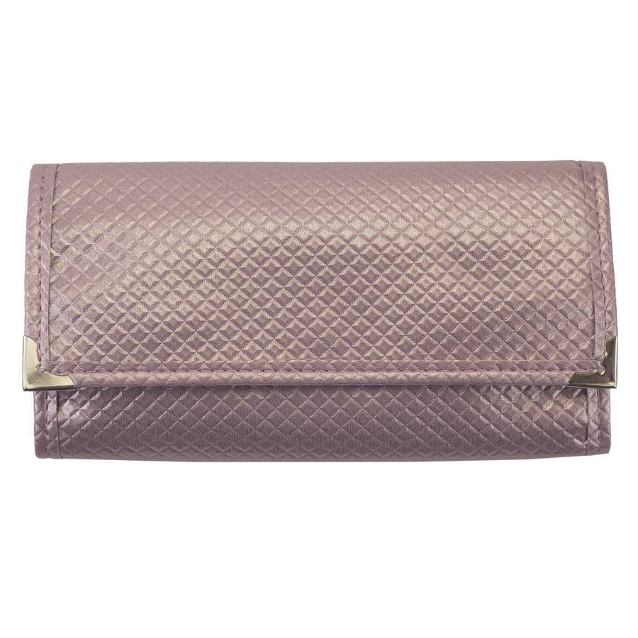 Pasta Mini Mostruário para Joias - 19x27 cm. Rodes Rosê Metalizado - Suede Rosê