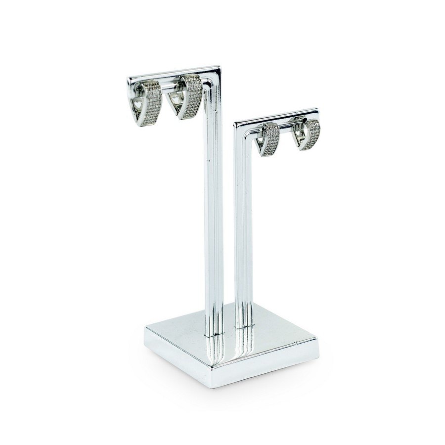 Expositor Brinco 10x7,5x4,5 cm Metal Prata