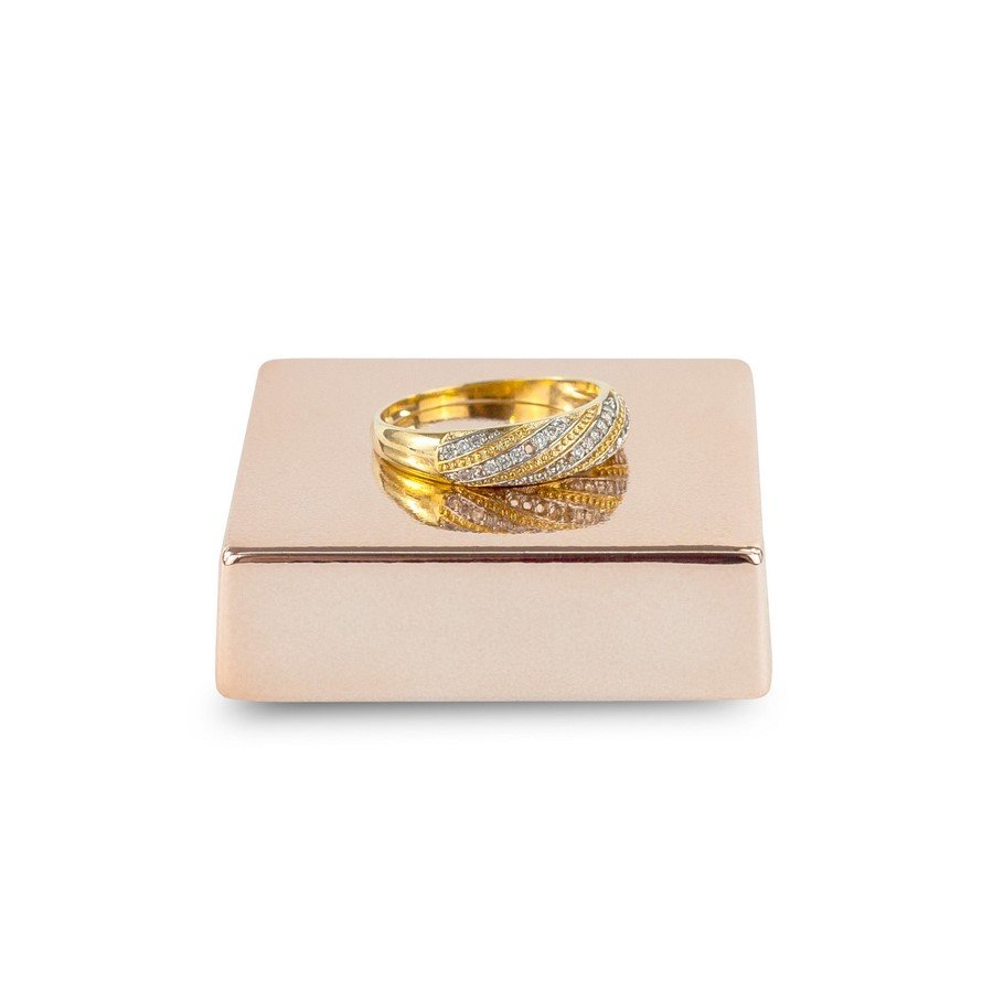 Expositor Base Metalica 4,2x4,2x1 Rosê