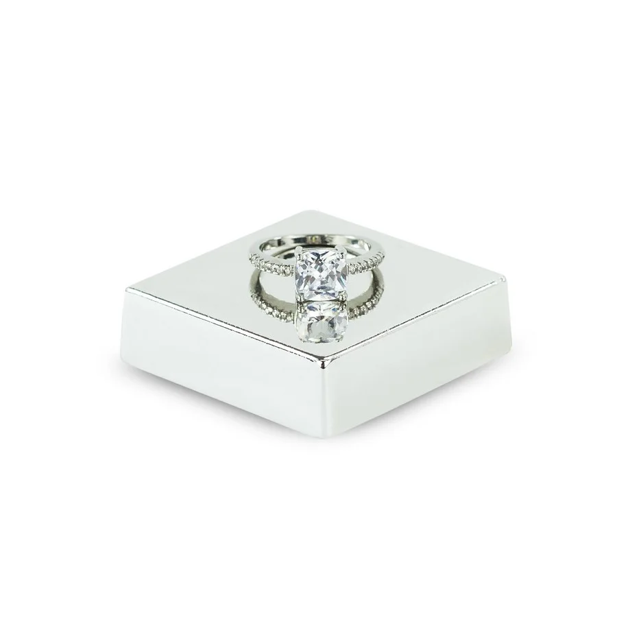 Expositor Base Metalica 4,2x4,2x1 Prata