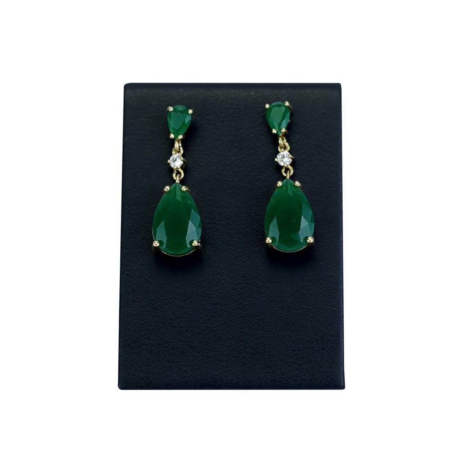 Expositor Pequeno Inclinado para Brinco - 4,5x6,5 cm. Vinil Vinil Preto 