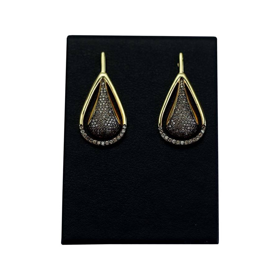 Expositor Médio Inclinado para Brinco - 5,5x8,0 cm. Vinil Vinil Preto 