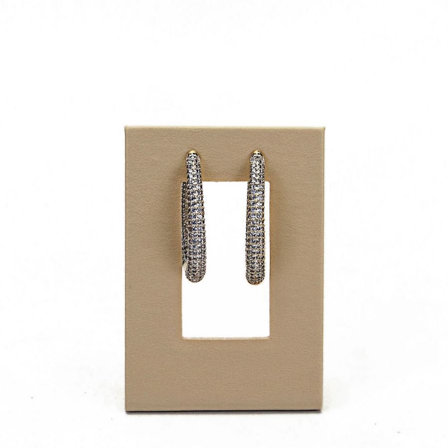 Expositor Brinco Vazado P 5,5x8,0x3,5 cm Vinil Vinil Marfim