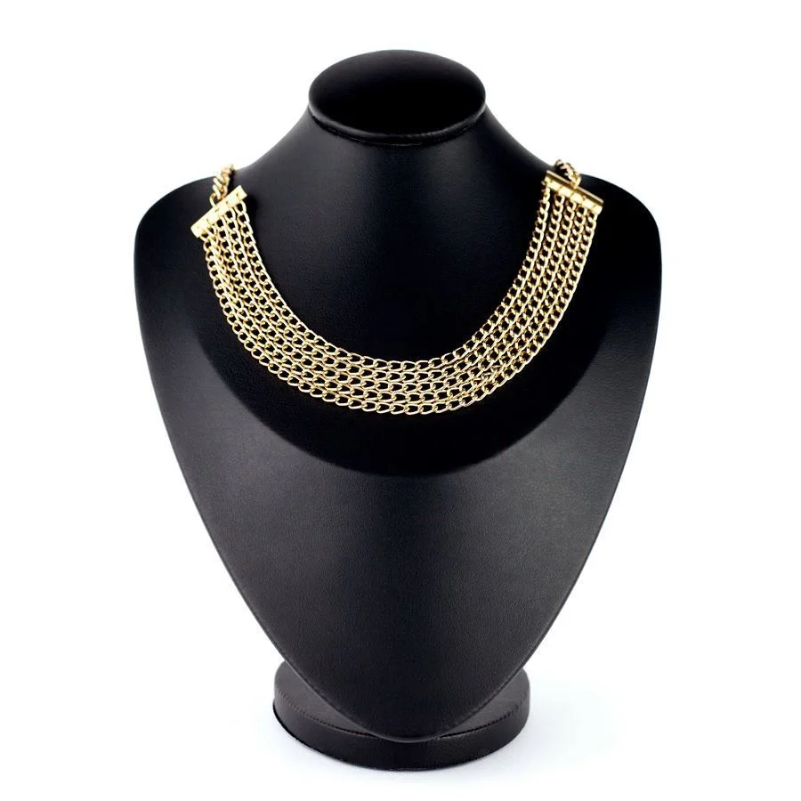 Busto Navete P Vinil Vinil Preto 