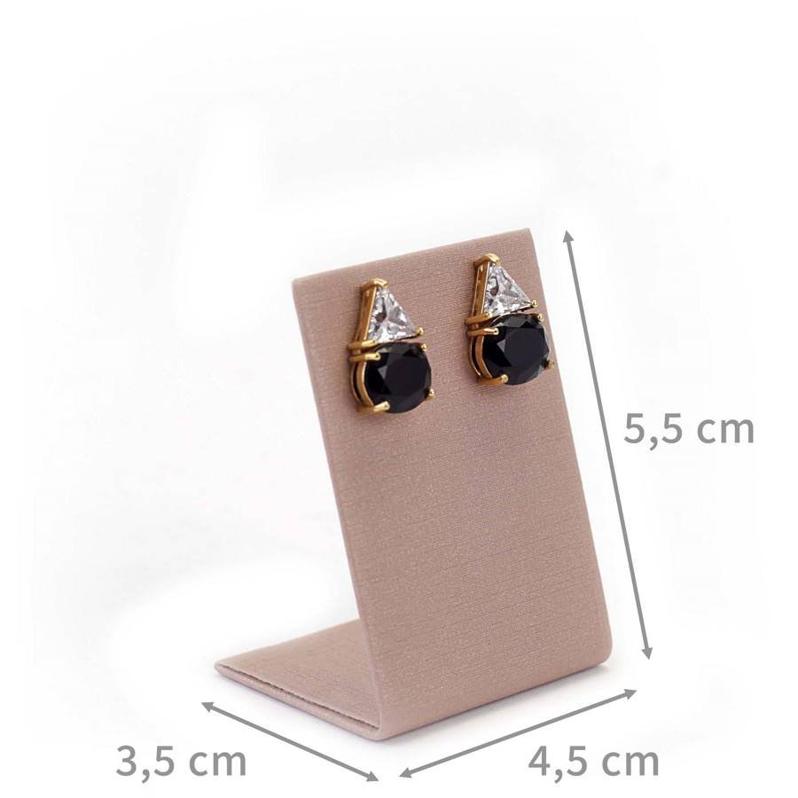 Expositor Para Brinco Pequeno-4,5x3,5x6,5cm Dunny Rosa Cha