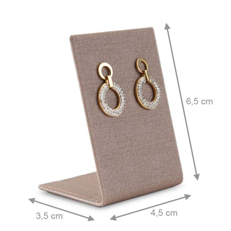 Expositor Para Brinco Pequeno-4,5x3,5x6,5cm Dunny Capuccino