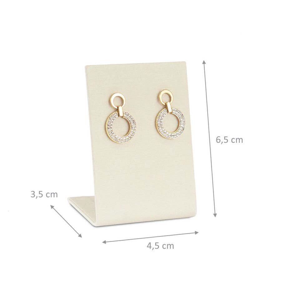 Expositor Para Brinco Pequeno-4,5x3,5x6,5cm Dunny Off White