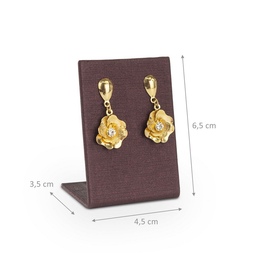 Expositor Para Brinco Pequeno-4,5x3,5x6,5cm Dunny Bordô