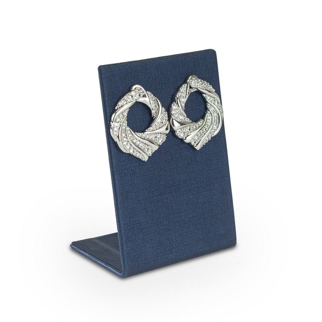 Expositor Para Brinco Médio - 5,5x3,5x8cm Dunny Azul Marinho