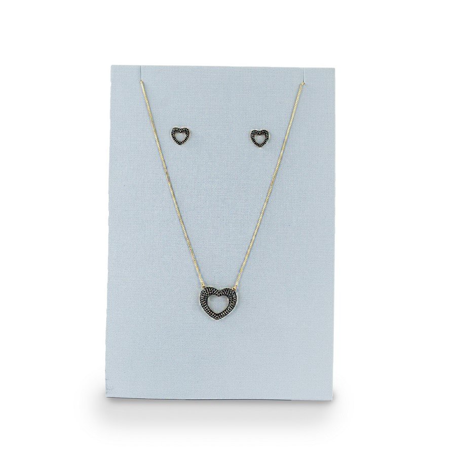 Expositor Para Brinco e Gargantilha-14,5x22cm Dunny Lavanda