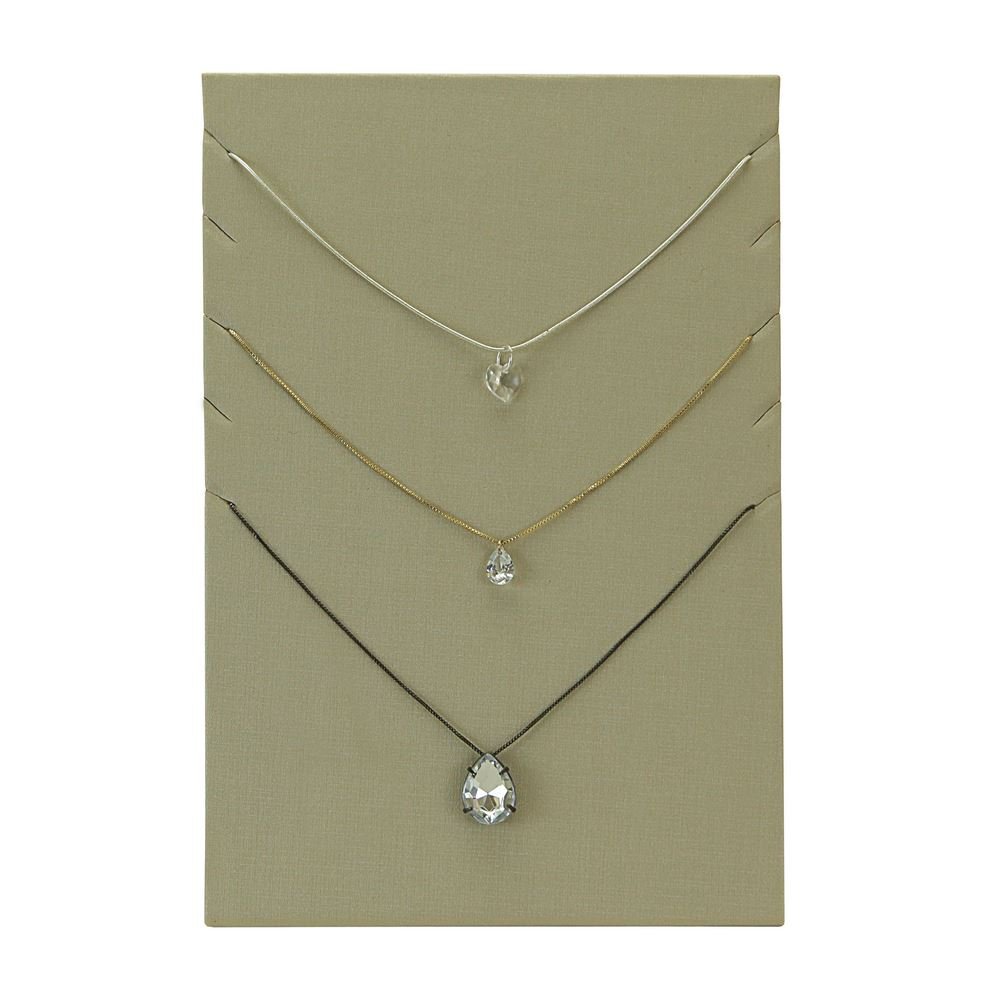 Expositor Para 5 Gargantilhas-14,5x22cm Dunny Champagne