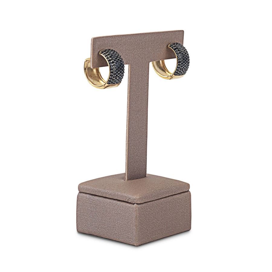 Expositor Para Brinco - T - Médio 6,5 x 10cm Dunny Capuccino