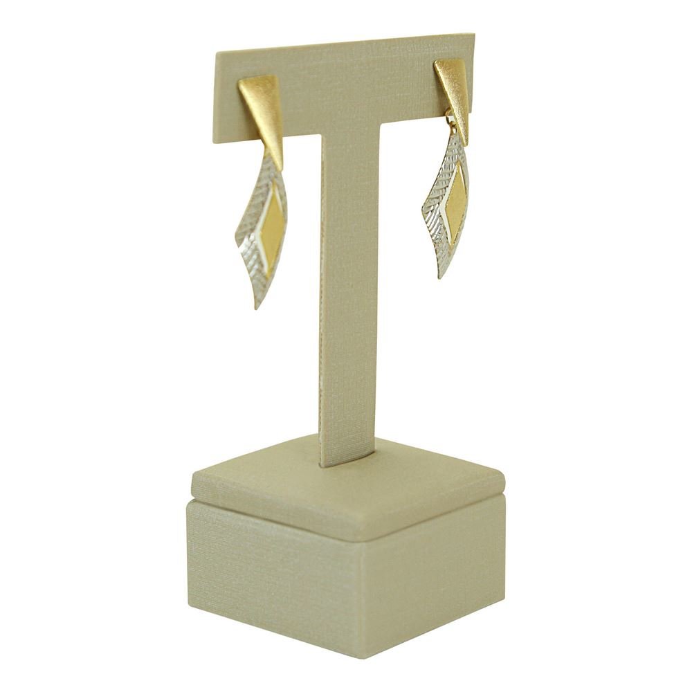 Expositor Para Brinco - T - Médio 6,5 x 10cm Dunny Champagne