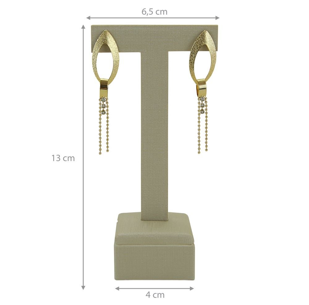Expositor Brinco T Grande 6,5x13,0cm Dunny Champagne