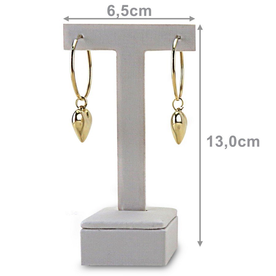 Expositor Brinco T Grande 6,5x13,0cm Dunny Off White