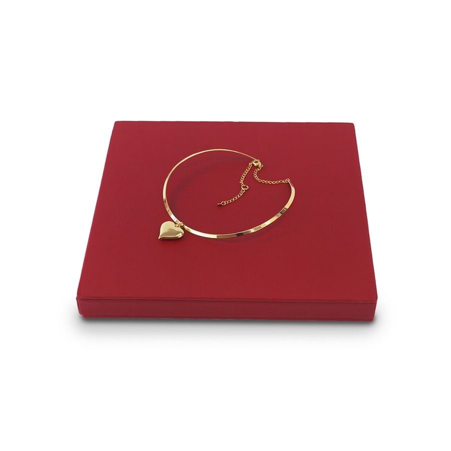 Base Expositora Para Joias 25,0x25,0x2,8 cm Dunny Rubi