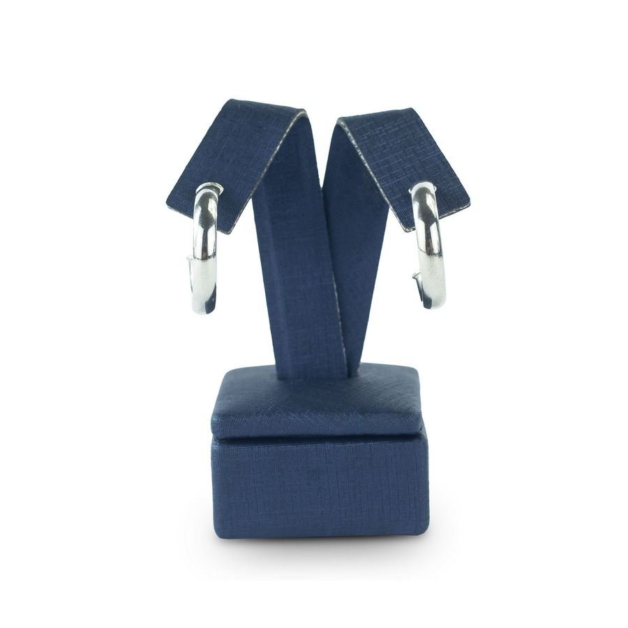 Expositor 'Y' para Brincos - 4,0X8,0 cm Dunny Azul Marinho