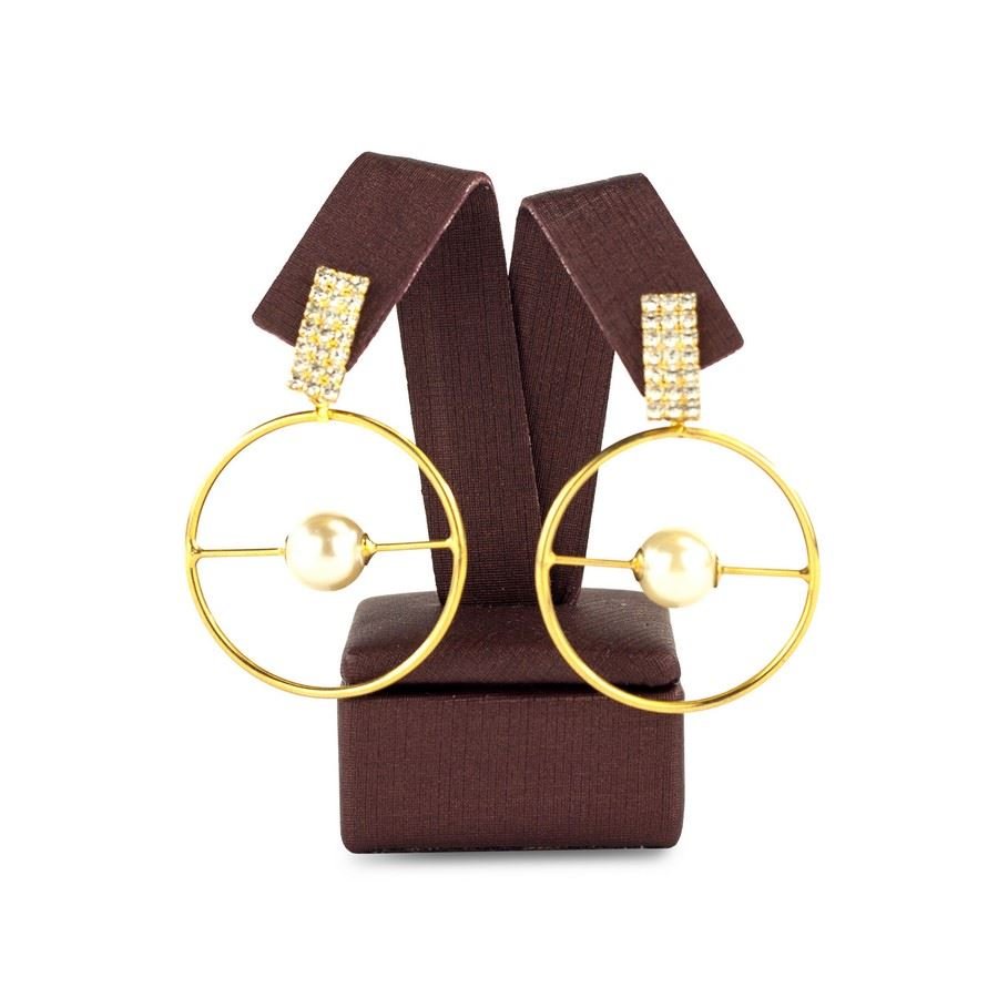 Expositor 'Y' para Brincos - 4,0X8,0 cm Dunny Bordô