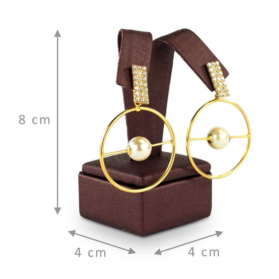 Expositor 'Y' para Brincos - 4,0X8,0 cm Dunny Bordô