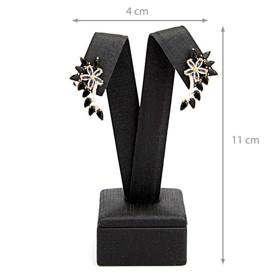 Expositor 'Y' para Brinco - 4,0x11,0 cm Dunny Preto