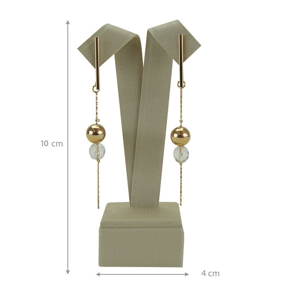 Expositor 'Y' para Brinco - 4,0x11,0 cm Dunny Champagne