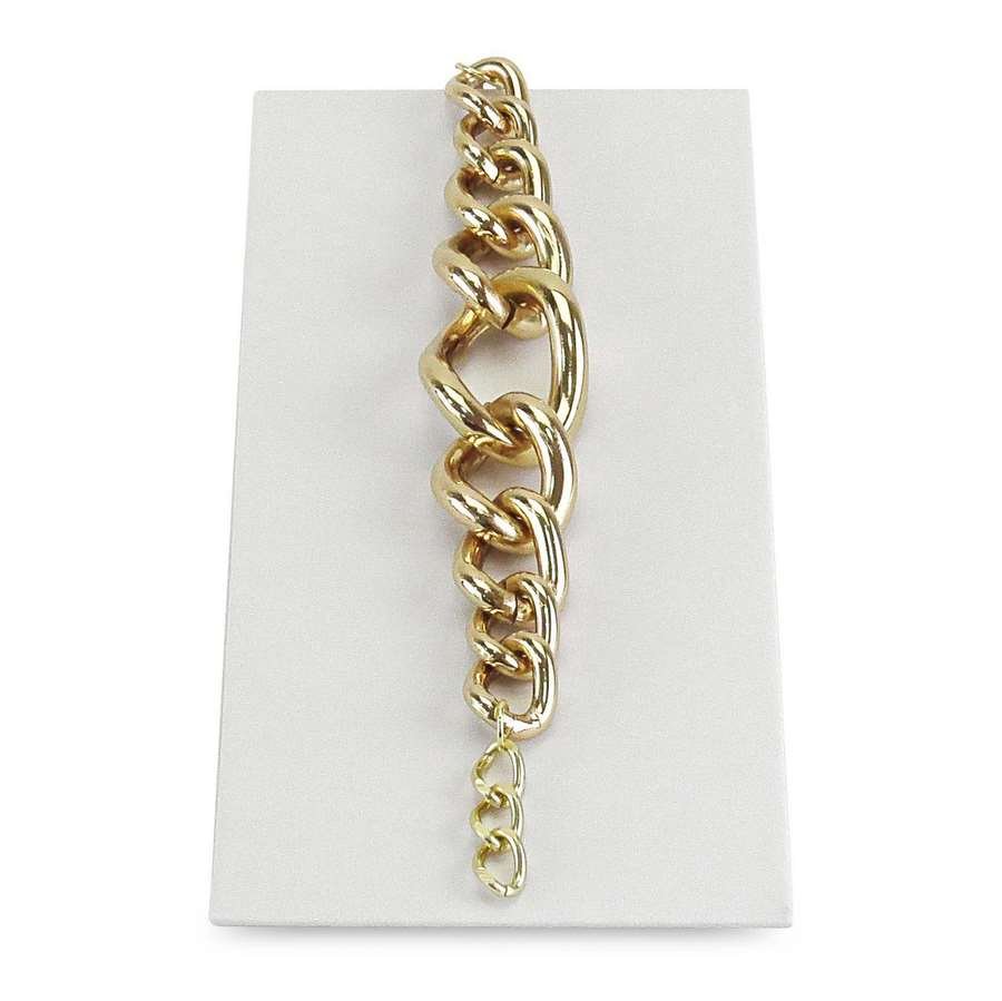 Expositor Grande Para Pulseira-Inlcinado-9,0 x 20,0 cm Dunny Off White