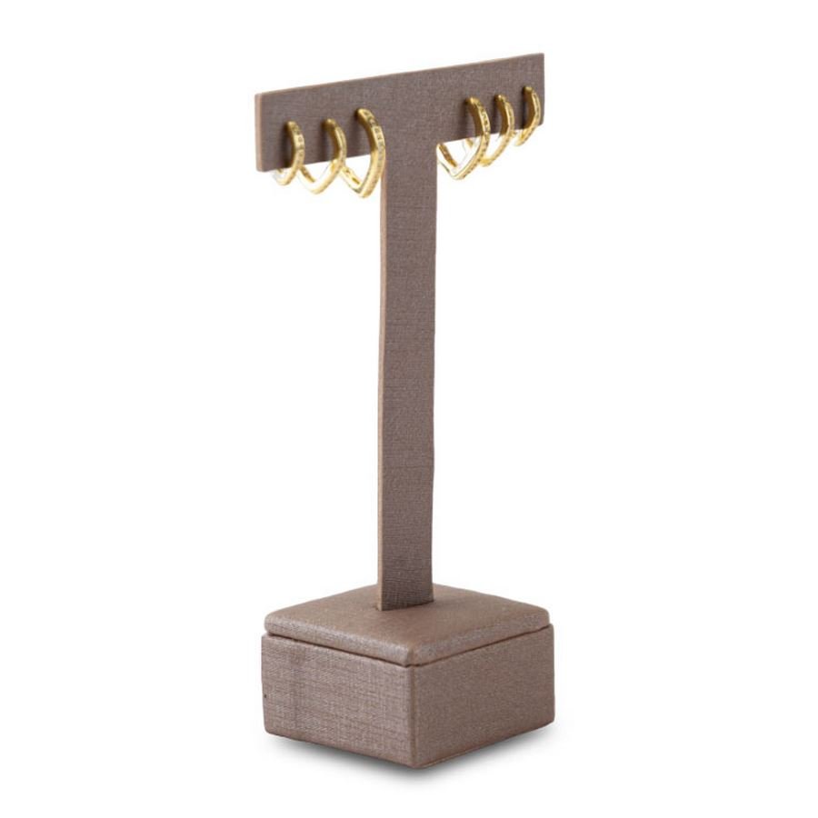 Expositor Brinco T 3 Furos Grande 7,5 x 14 cm Dunny Capuccino