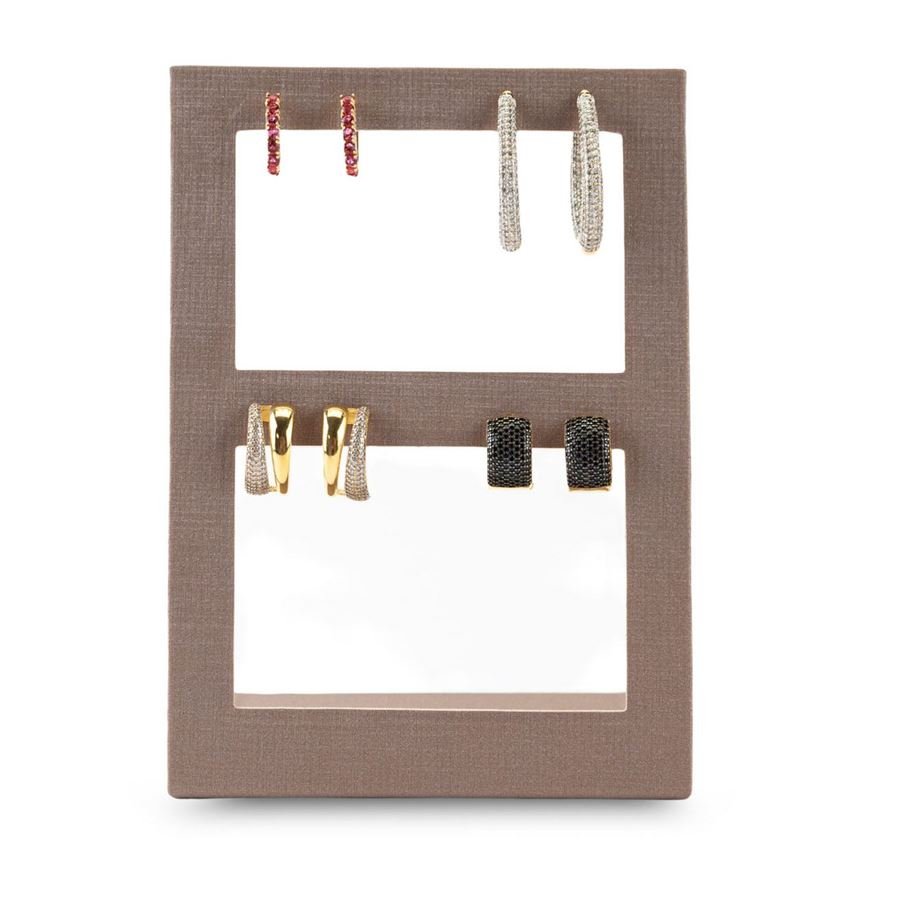 Expositor Brinco Vazado G - 12,0x17,0 cm Dunny Capuccino