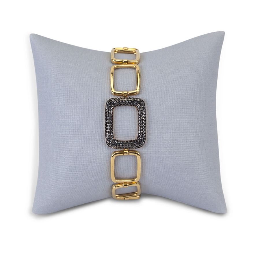 Almofada Expositora Para Bracelete - 8,3x8,3x3,5 cm Dunny Lavanda