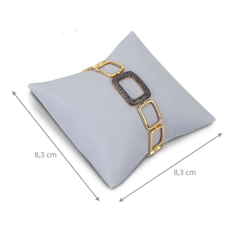 Almofada Expositora Para Bracelete - 8,3x8,3x3,5 cm Dunny Lavanda