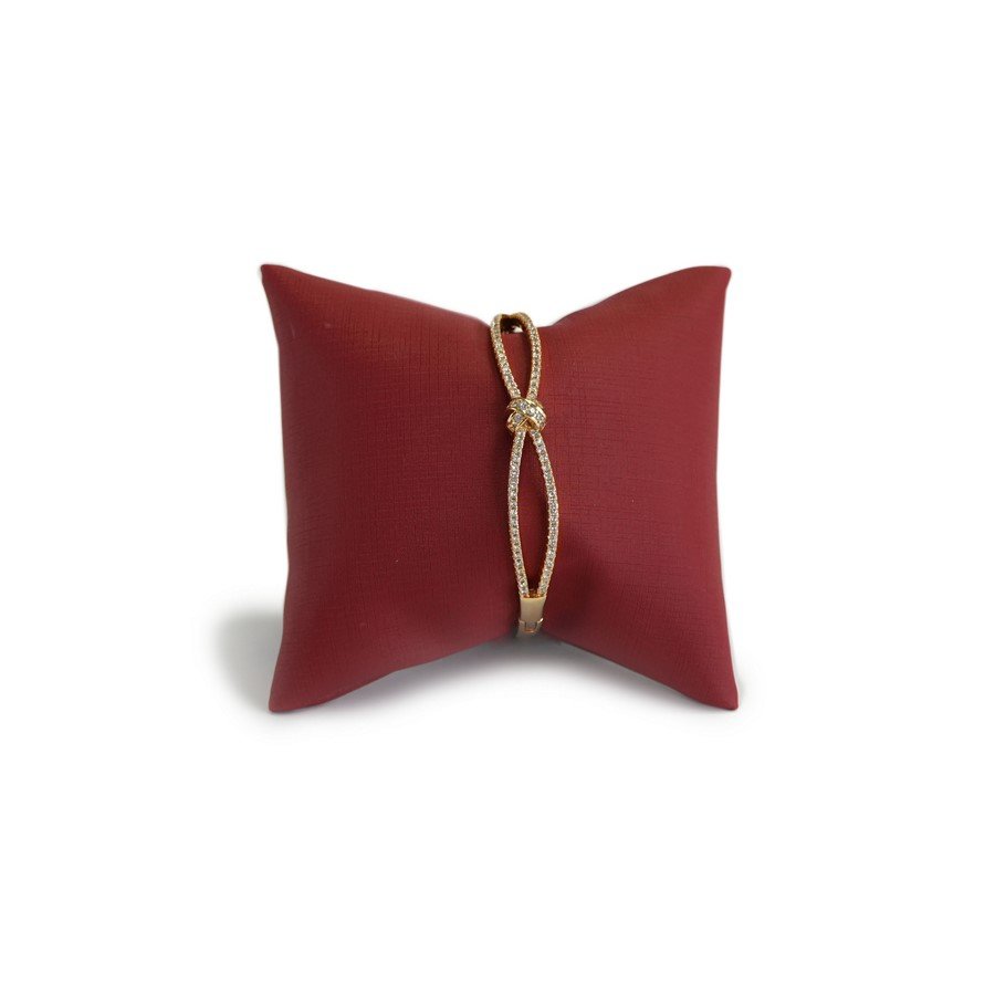 Almofada Expositora Para Bracelete - 8,3x8,3x3,5 cm Dunny Rubi