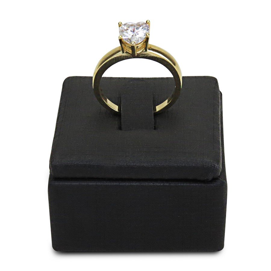 Expositor de Vitrine para Anel - 4x2,5x4 cm. Dunny Preto