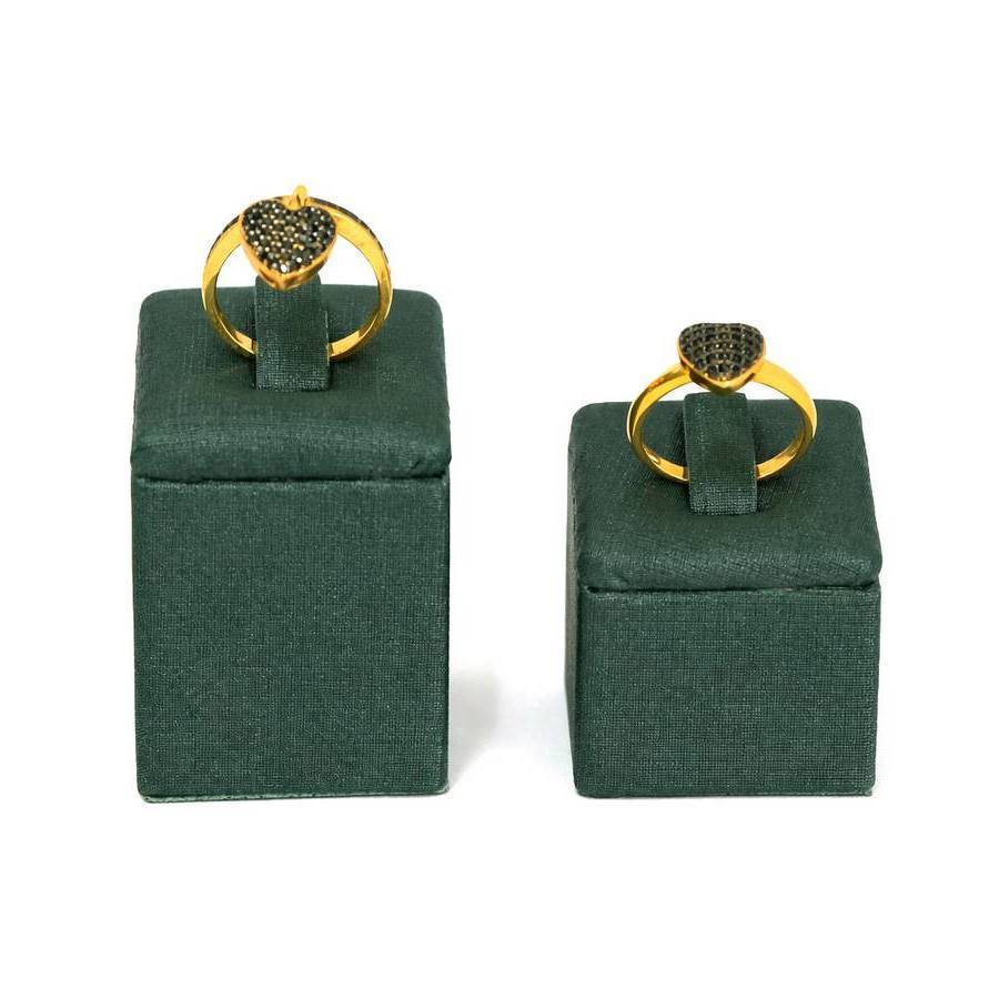 Expositor Anel 2 Peças - 5,0x6,0 cm. Dunny Verde