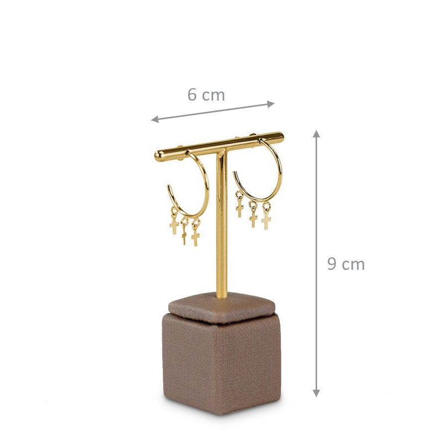 Expositor para Brinco 'T' Médio Dunny Capuccino