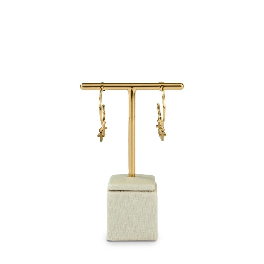 Expositor para Brinco 'T' Médio Dunny Champagne