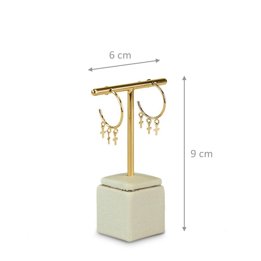 Expositor para Brinco 'T' Médio Dunny Champagne