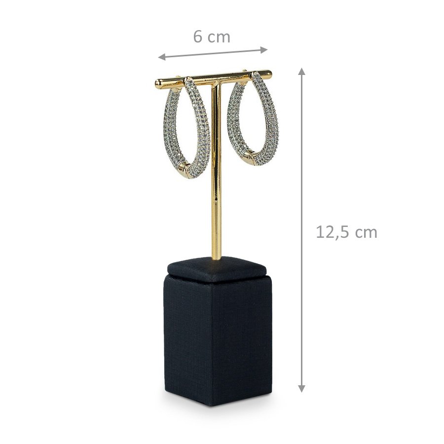 Expositor para Brinco 'T' Grande Dunny Preto