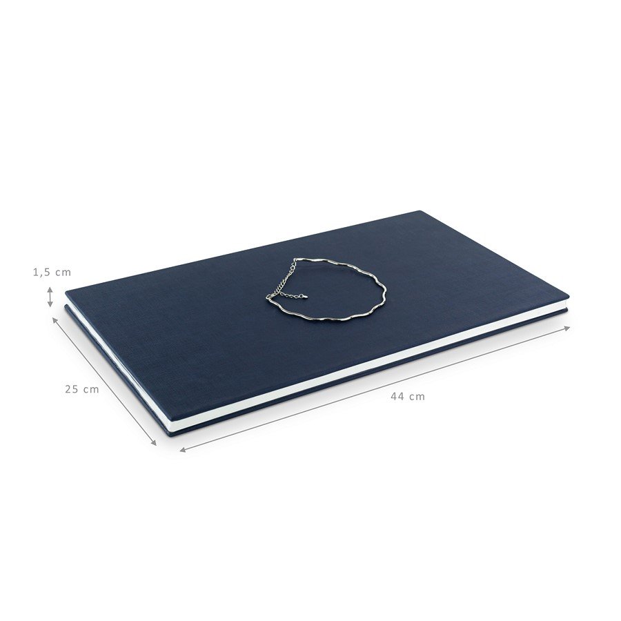 Expositor Base Metalic - 25x44x1,5 cm. Dunny Azul Marinho