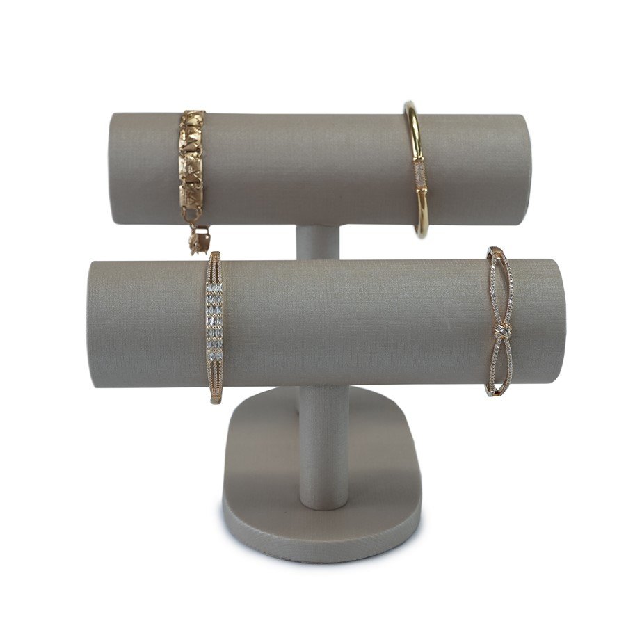 Expositor Duplo de Braceletes - 16,5x22,5 cm Dunny Champagne