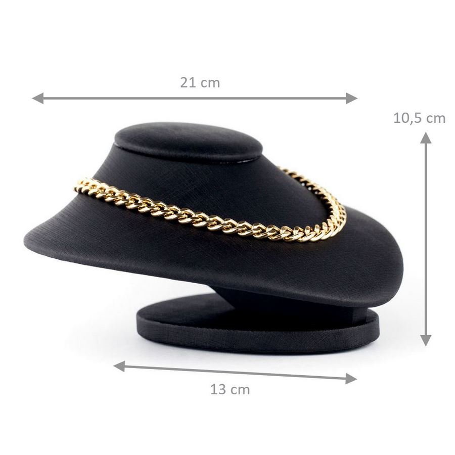 Busto Abajur Inclinado M Dunny Preto